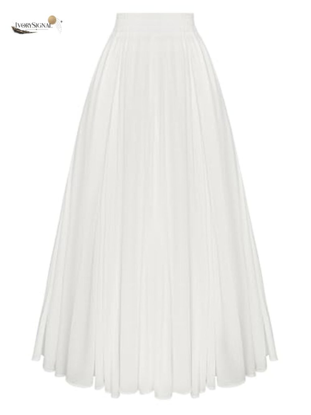 Flowy A-Line Maxi Skirt Boho Renaissance Costume